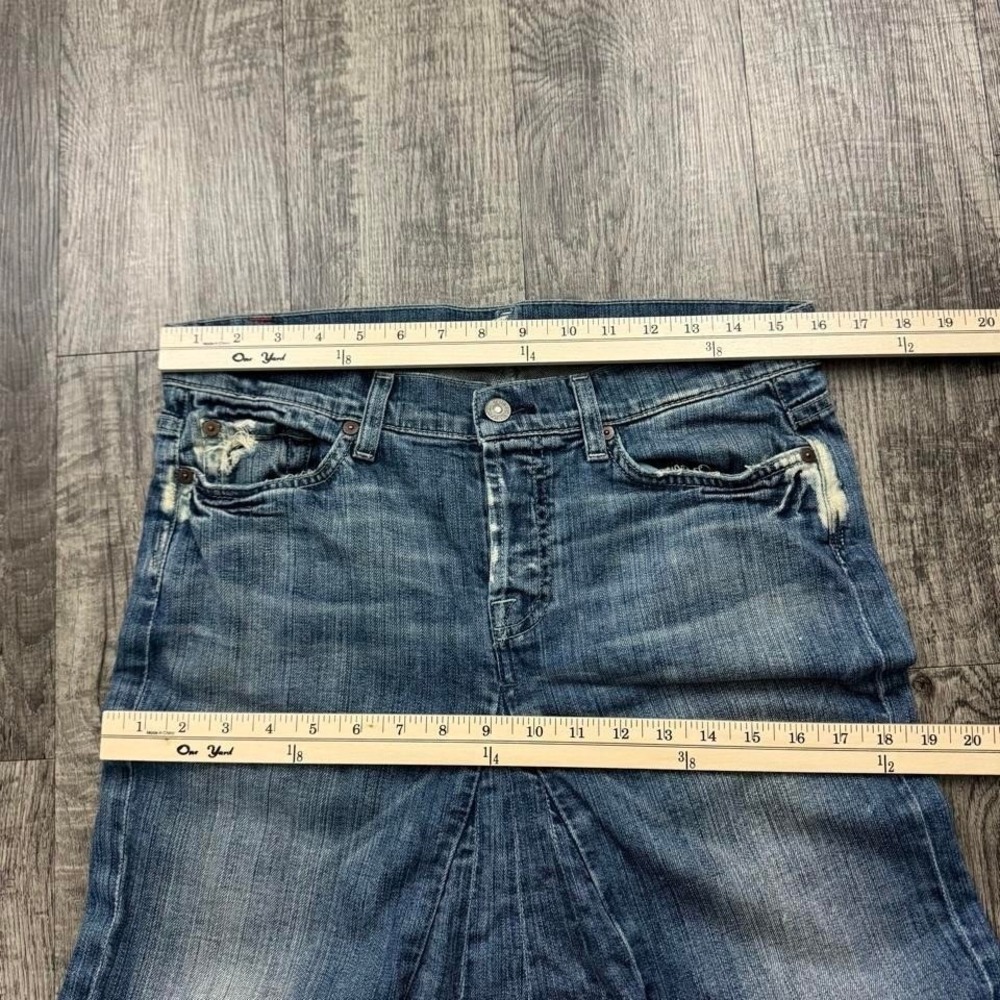 7 For All Mankind Flared Maxi Skirt Sz 29 - Picture 3 of 8